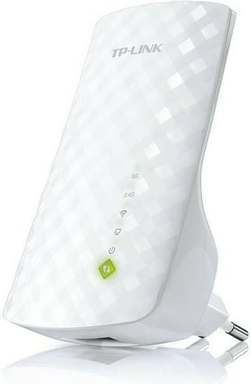 TP-LINK RE200 v5 WiFi Extender Dual Band (2.4 & 5GHz) 750Mbps 4