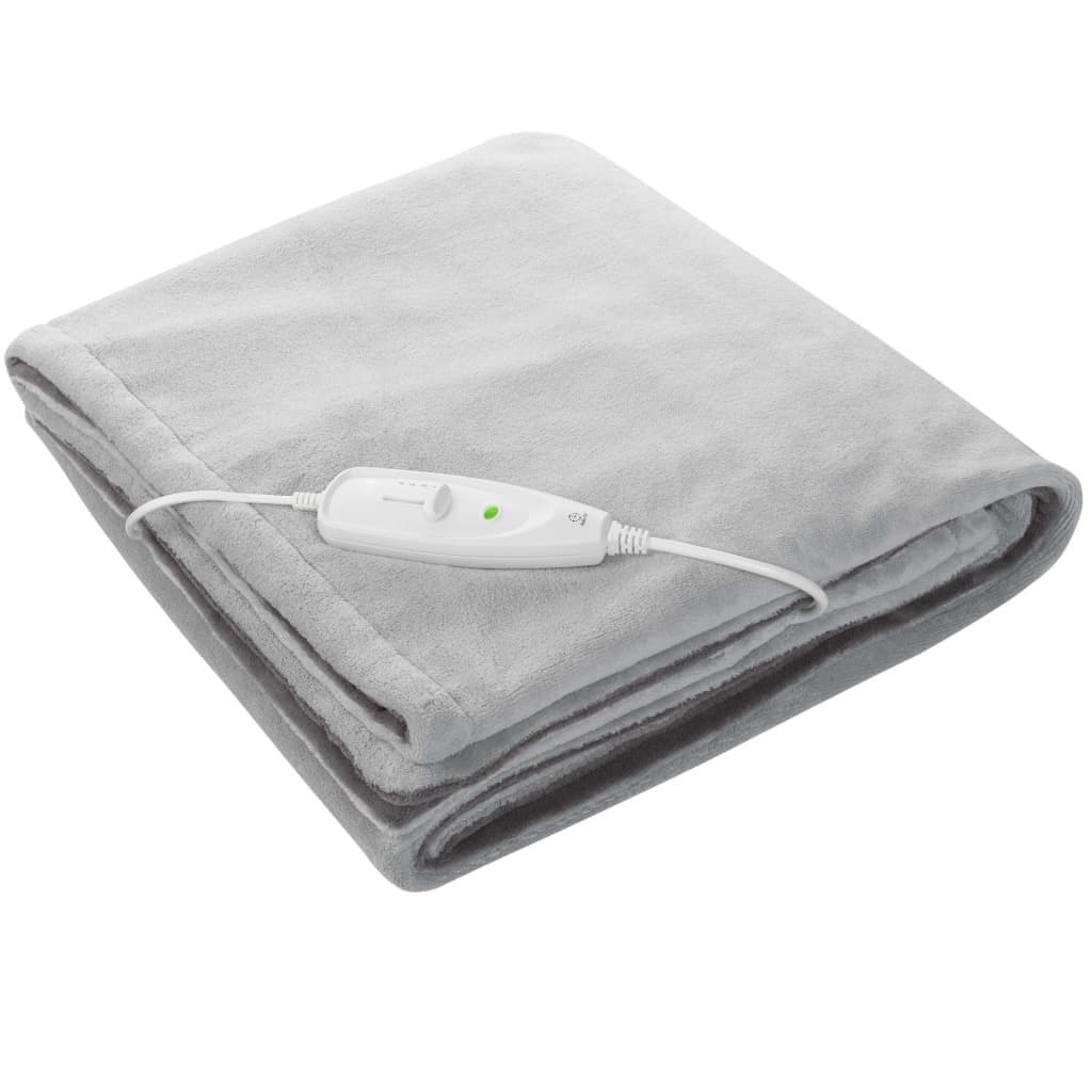 Medisana XXL HB 675 60231 Διπλή Ηλεκτρική Κουβέρτα Πλενόμενη Γκρι 120W 150x200εκ. 2