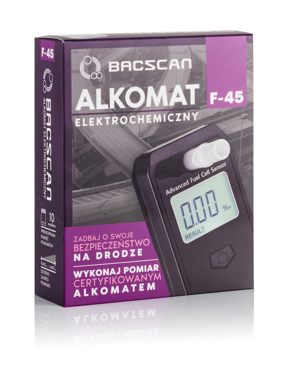 Bacscan F-45 Ψηφιακός Μετρητής Αλκοόλ 5