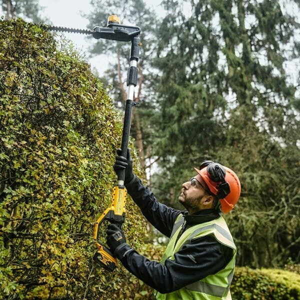 DEWALT DCMPH566N Μπορντουροψάλιδο Μπαταρίας 18V Solo Τηλεσκοπικό με Μήκος Λάμας 55cm 6