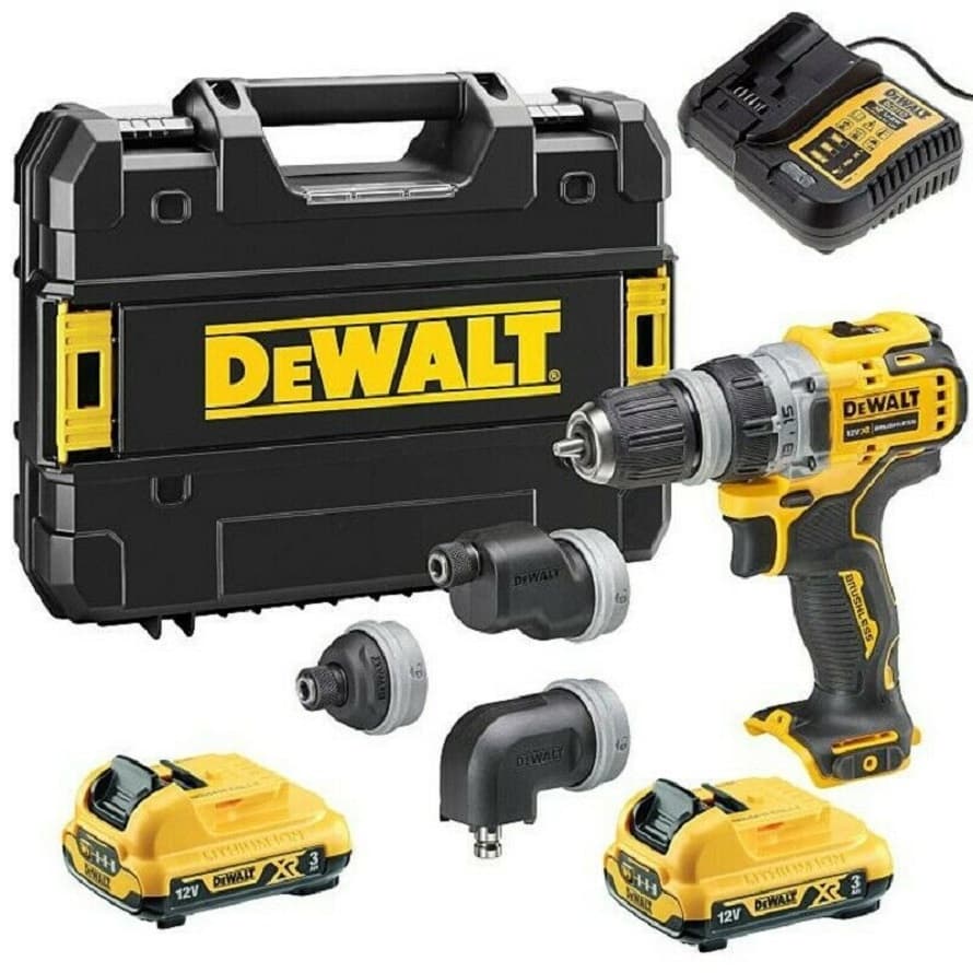 DEWALT DCD703L2T Δραπανοκατσάβιδο Μπαταρίας Brushless 12V 2x3Ah 2