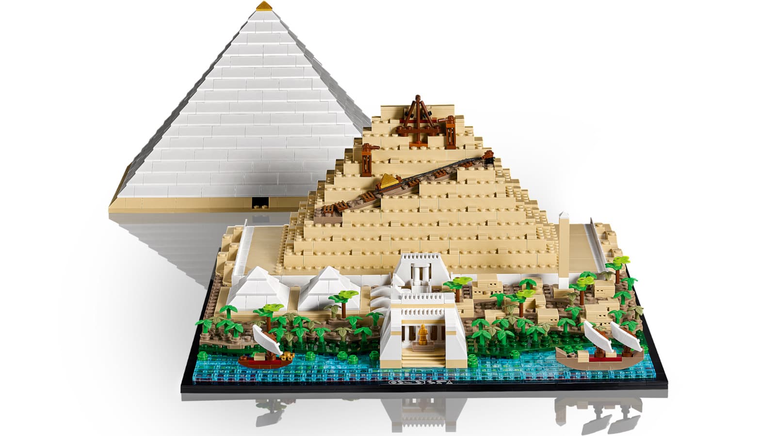 LEGO Architecture Great Pyramid of Giza για 18+ Ετών 1476τμχ 21058 3