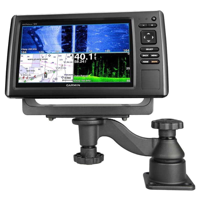 RAM Mount Mounting kit for Echo Sounder to Flat Surface RAM-109HU