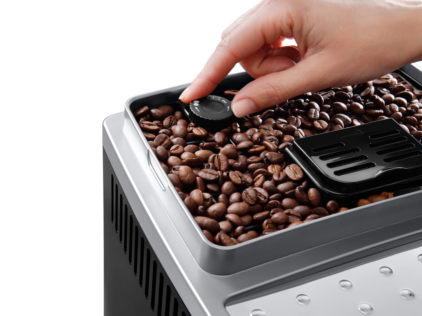De'Longhi Magnifica S Smart Αυτόματη Μηχανή Espresso 1450W Πίεσης 15bar με Μύλο Άλεσης Ασημί ECAM250.23.SB 3