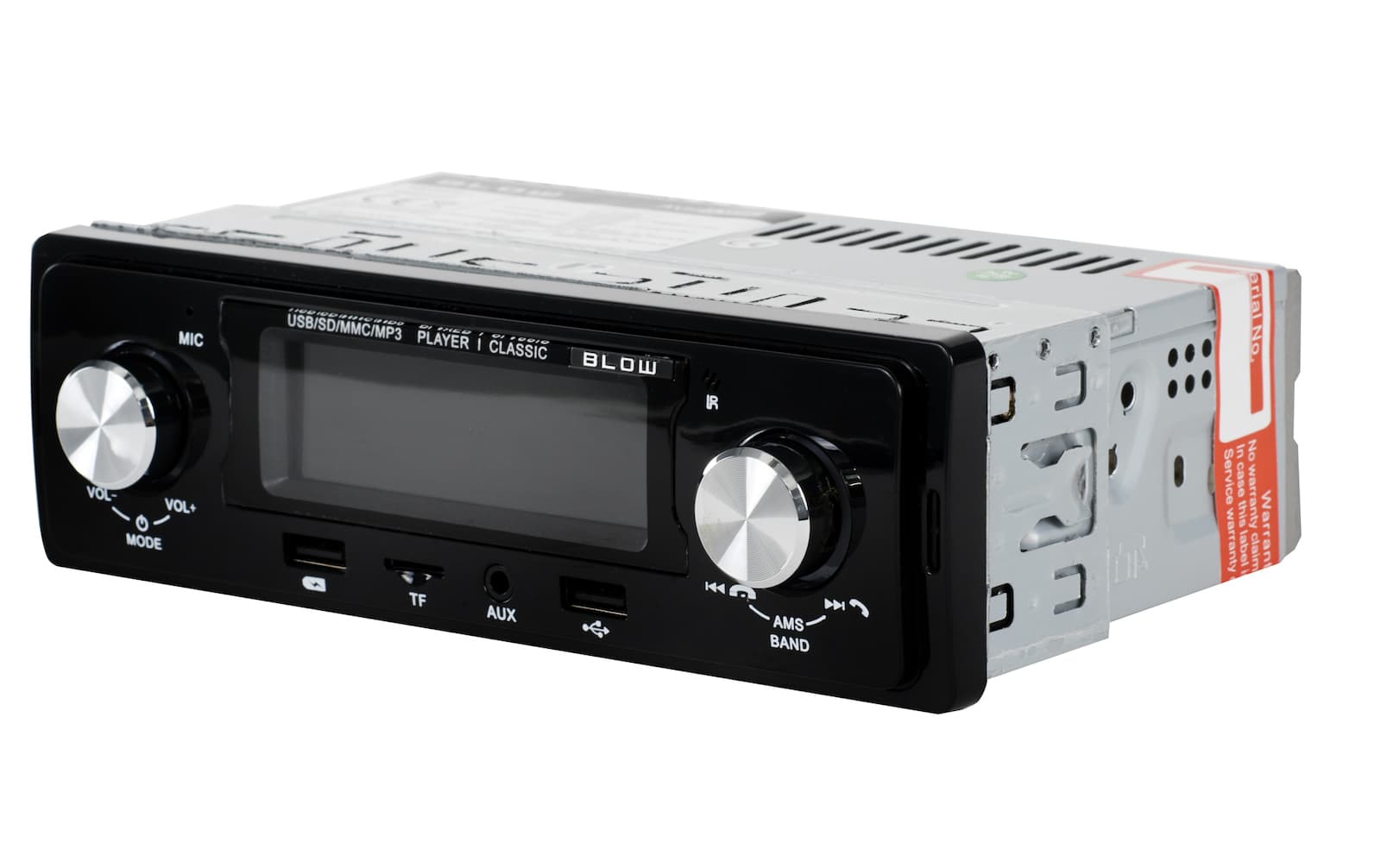 Blow Classic Ραδιόφωνο Αυτοκινήτου 1 DIN (Bluetooth/USB) 78-287 6