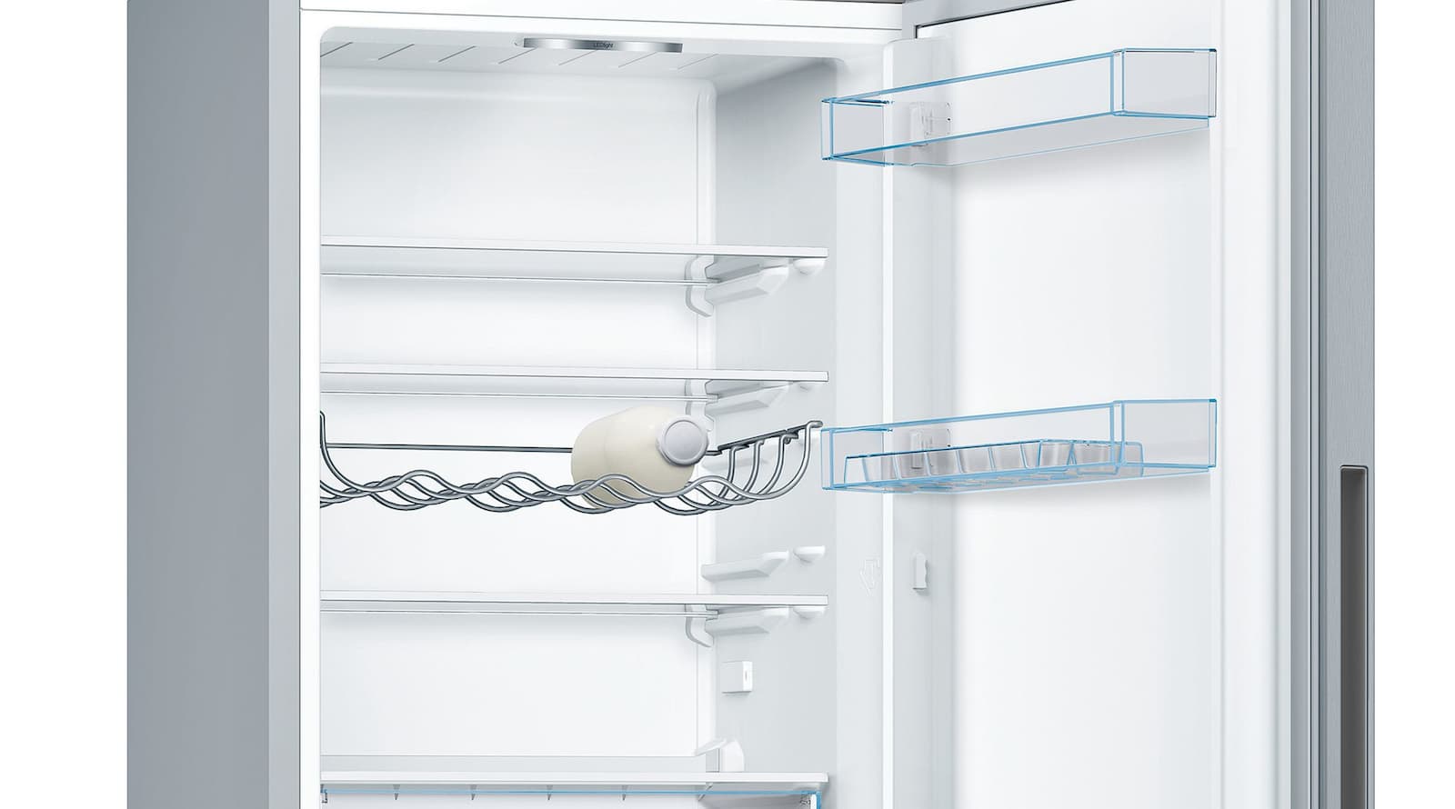 Bosch Ψυγειοκαταψύκτης 289lt Υ176xΠ60xΒ65εκ. Inox KGV33VLEA 3