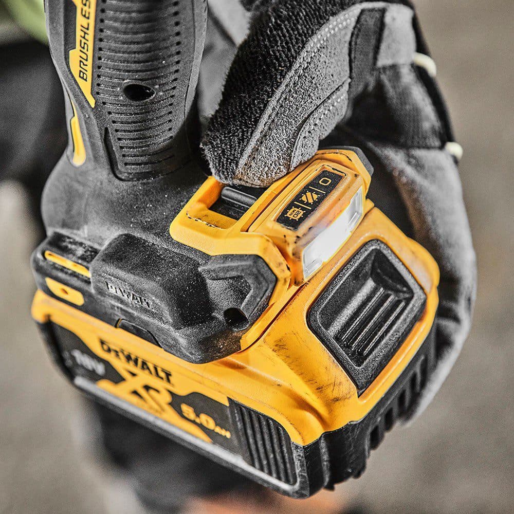 DEWALT DCD805P2T Κρουστικό Δραπανοκατσάβιδο Μπαταρίας Brushless 18V 2x5Ah 4
