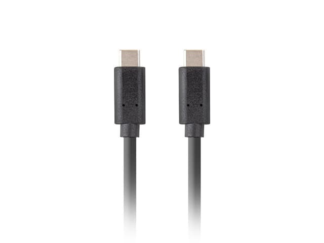 Lanberg USB 3.2 Video Cable USB-C male - USB-C 100W PD Μαύρο 1m CA-CMCM-32CU-0010-BK 2