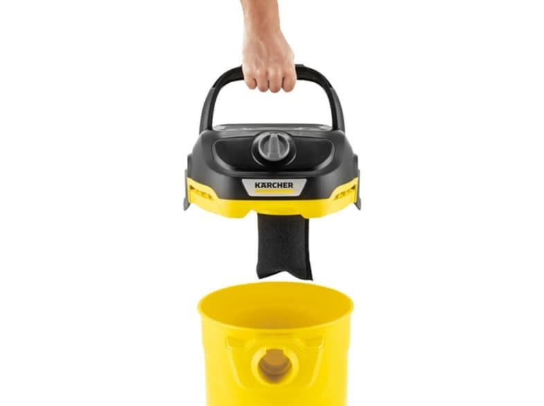 Karcher KWD 1 W V-12/2/18 Σκούπα Υγρών / Στερεών 1000W με Πλαστικό Κάδο 12lt 9