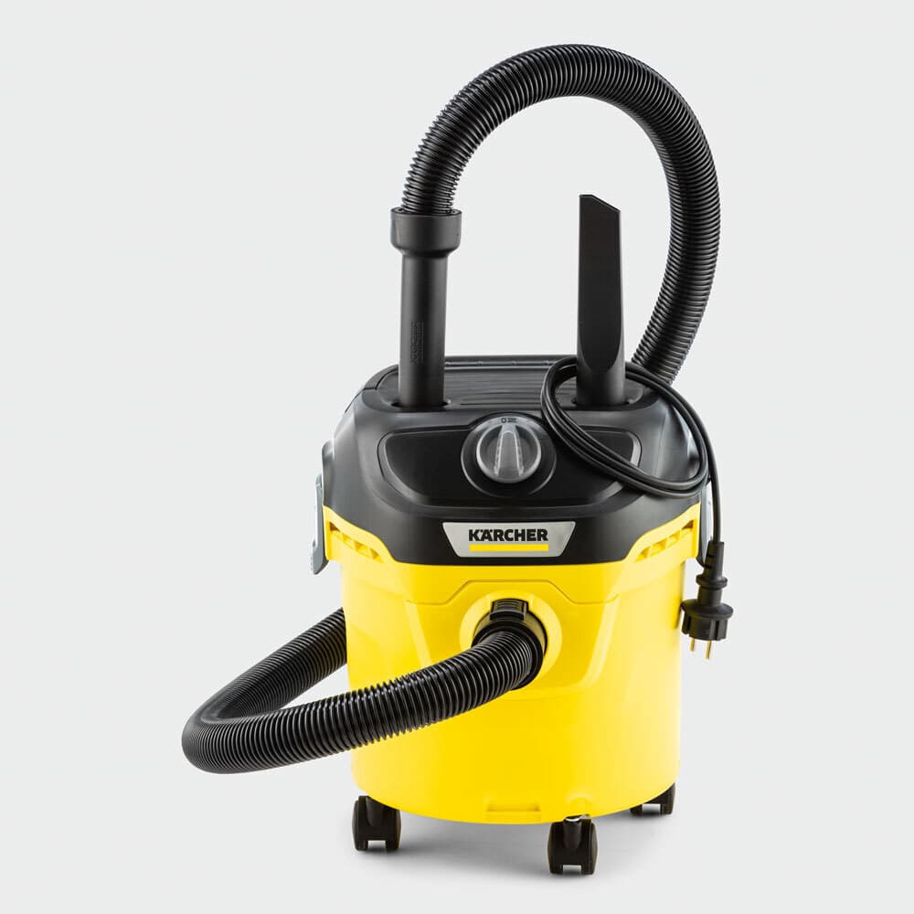 Karcher KWD 1 W V-12/2/18 Σκούπα Υγρών / Στερεών 1000W με Πλαστικό Κάδο 12lt 5