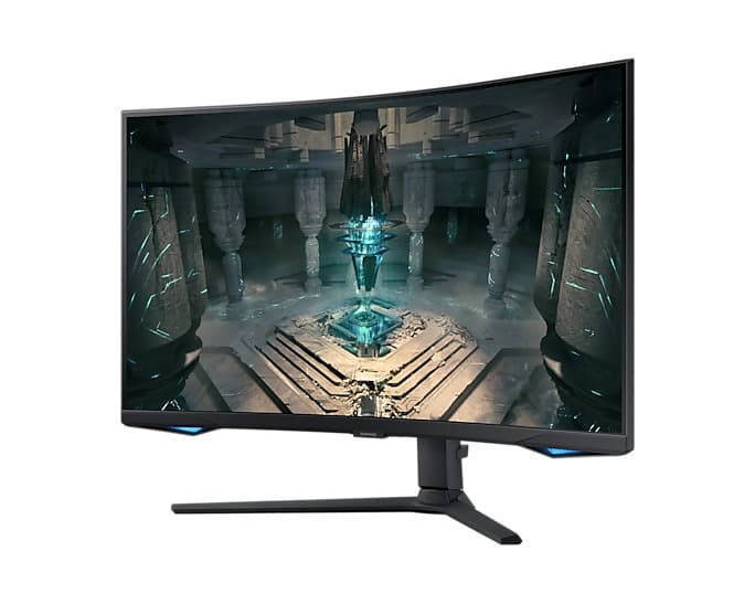 Samsung Odyssey G6 G65B VA HDR Curved Gaming Monitor 32" QHD 2560x1440 240Hz με Χρόνο Απόκρισης 1ms GTG 3