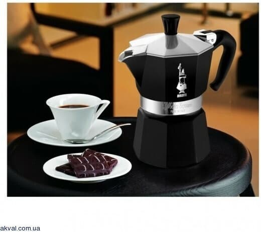Bialetti Moka Express Μπρίκι Espresso 3cups Μαύρο 0004952/NP 5
