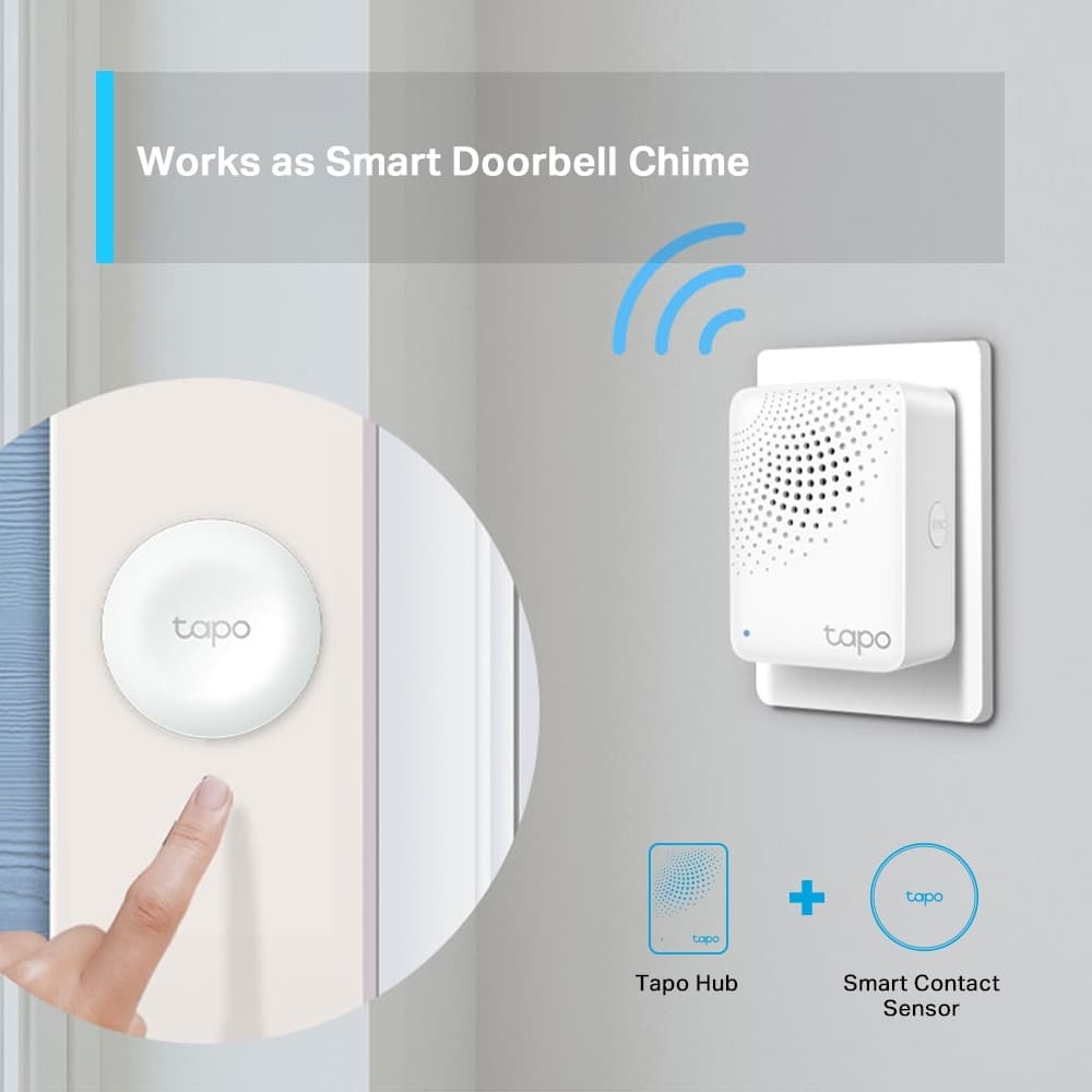 TP-LINK Tapo H100 v1 Smart Hub Wi-Fi TAPO H100 4
