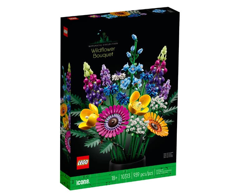 LEGO Botanical Collection Wildflower Bouquet για 18+ Ετών 939τμχ 10313 2