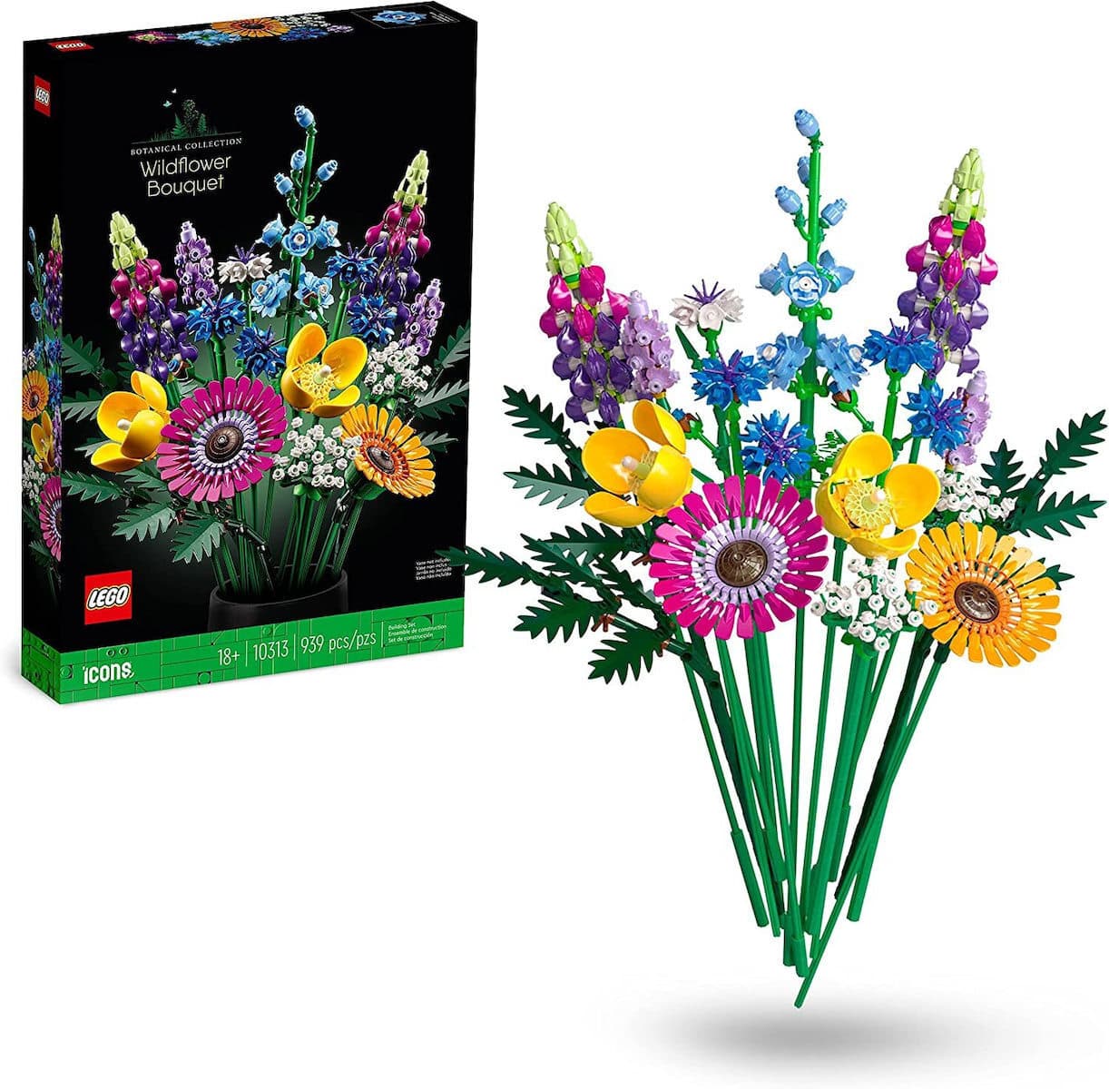 LEGO Botanical Collection Wildflower Bouquet για 18+ Ετών 939τμχ 10313 3