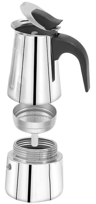 Maestro MR-1660-2 Μπρίκι Espresso 2cups Inox Silver MR-1660-2 3