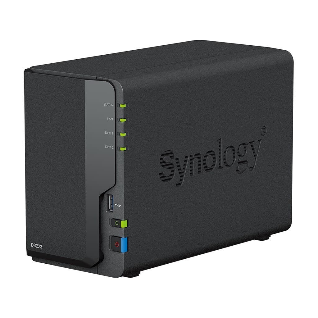 Synology DiskStation DS223 NAS Tower με 2 θέσεις για HDD/SSD 7