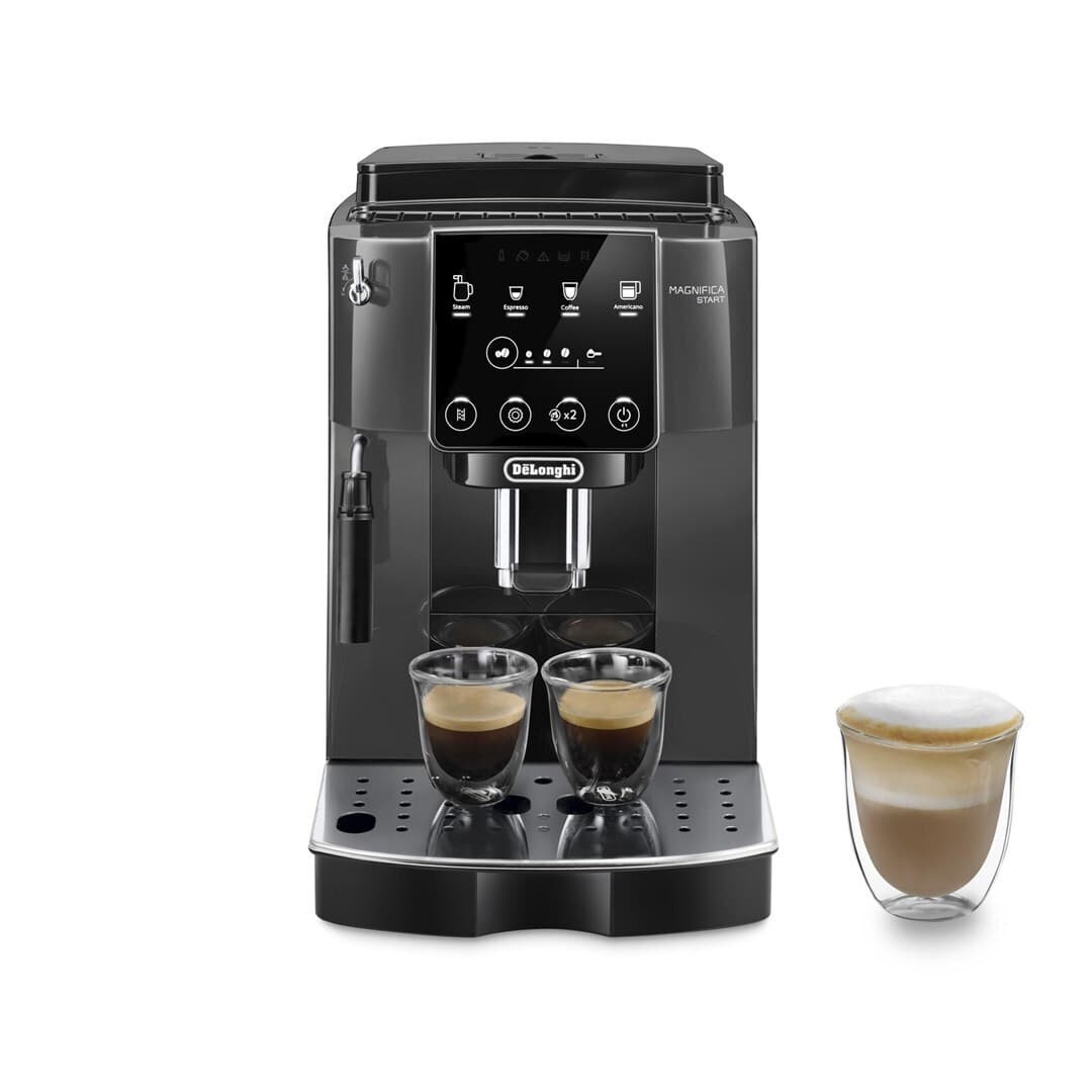 De'Longhi Magnifica Start Αυτόματη Μηχανή Espresso 1450W Πίεσης 15bar με Μύλο Άλεσης Μαύρη ECAM220.22.GB