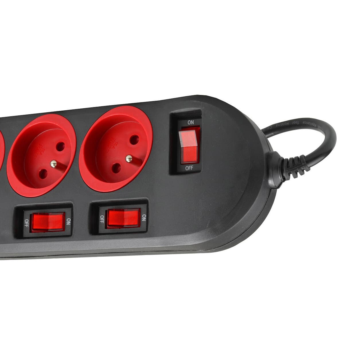 Maclean Energy Πολύπριζο Aσφαλείας 5 Θέσεων με USB-A, Διακόπτη και Καλώδιο 1.5m MCE204 5