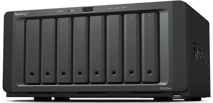 Synology DiskStation DS1823xs+ NAS Tower με 8 θέσεις για HDD/M.2/SSD και 4 θύρες Ethernet 2
