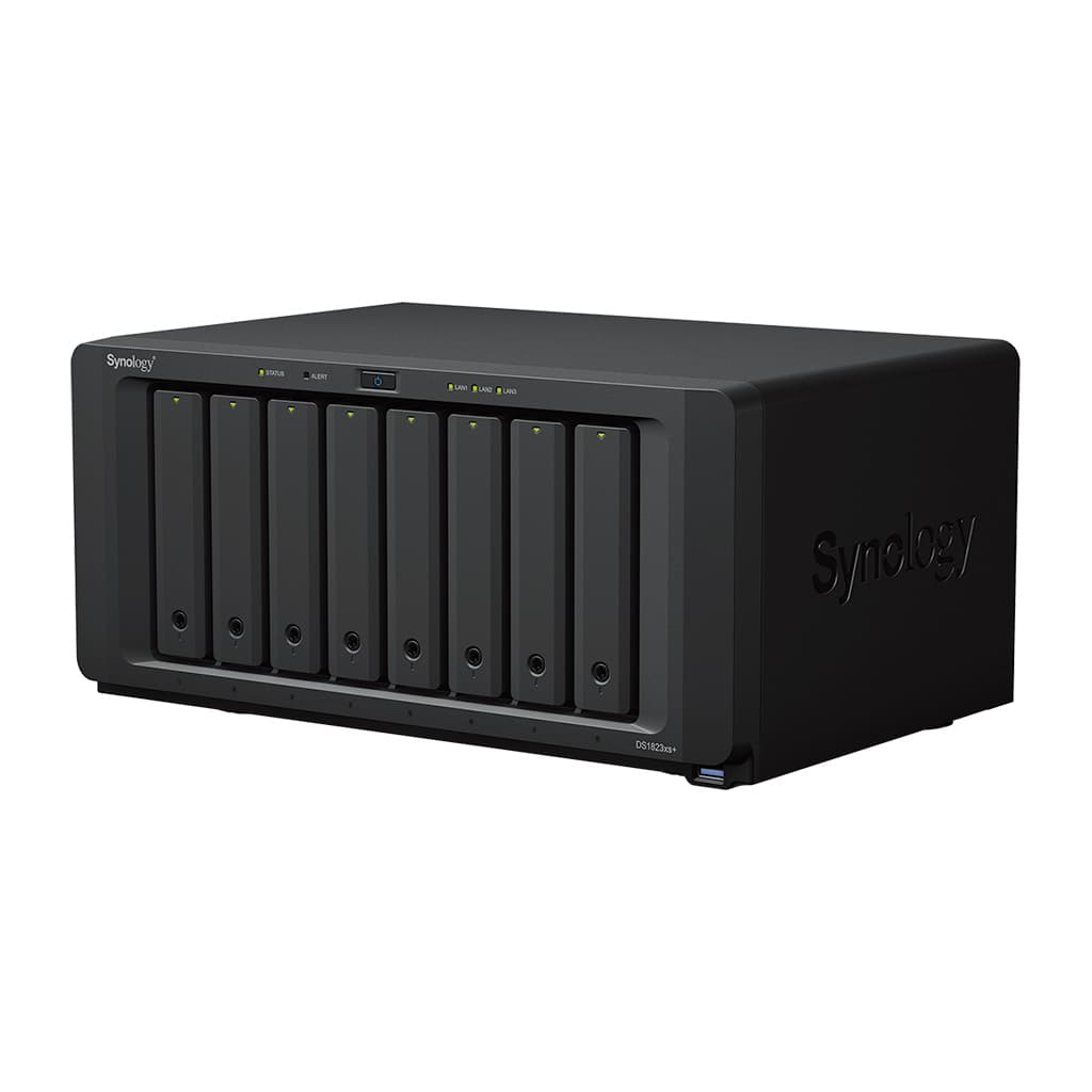 Synology DiskStation DS1823xs+ NAS Tower με 8 θέσεις για HDD/M.2/SSD και 4 θύρες Ethernet 3
