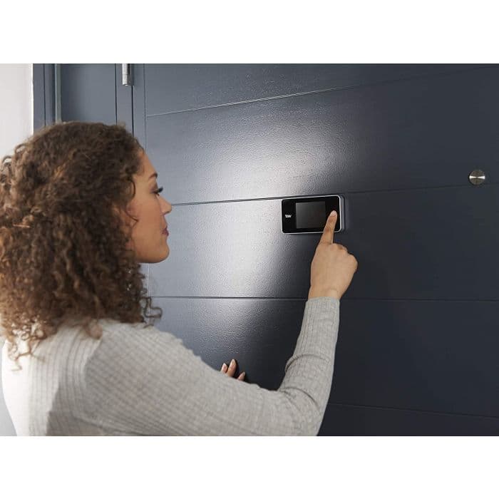 Yale Ματάκι Πόρτας Ø15mm με Γωνία Θέασης 105° Μαύρο DDV500 4