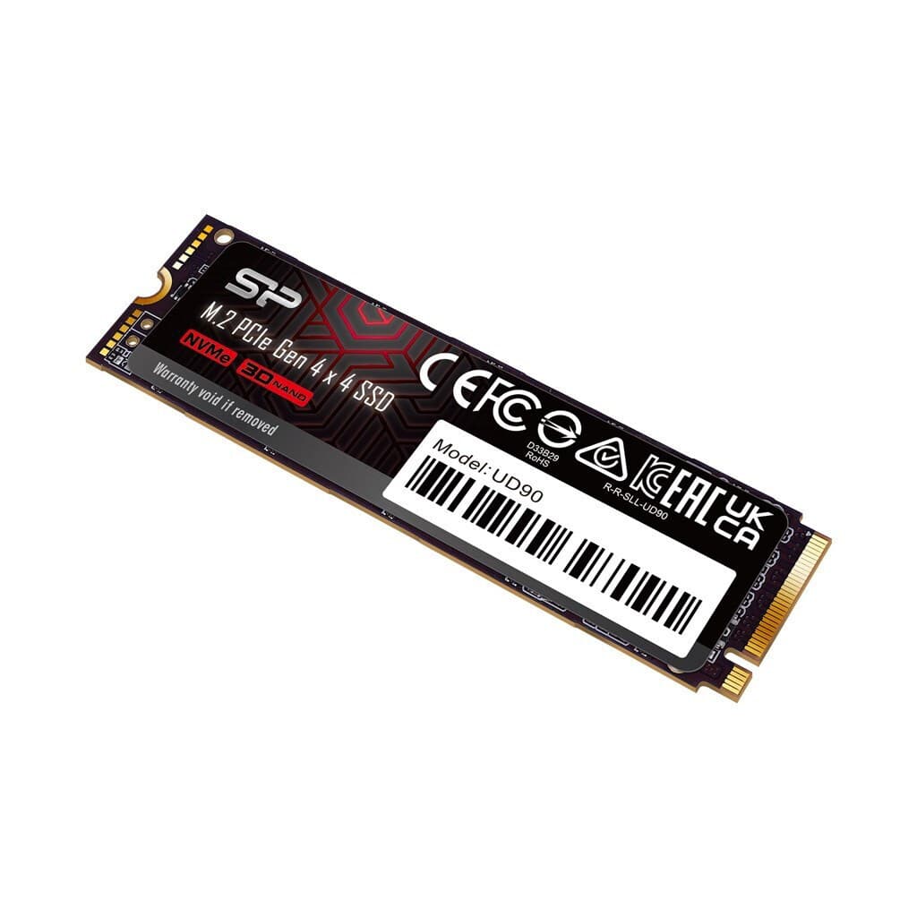 Silicon Power UD90 SSD 2TB τύπου M.2 με σύνδεση PCI Express 4.0 SP02KGBP44UD9005 5