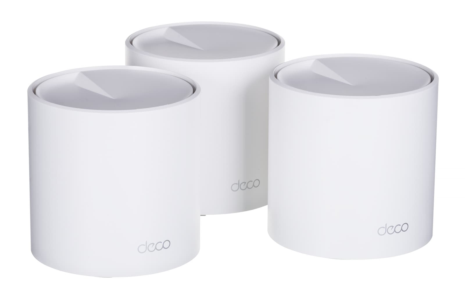 TP-LINK Deco X50 v1 WiFi Mesh Network Access Point Wi‑Fi 6 Dual Band (2.4 & 5GHz) σε Τριπλό Kit 2