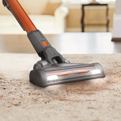 Black & Decker BHFEV182C Επαναφορτιζόμενη Σκούπα 2 σε 1 Stick & Χειρός 18V Πορτοκαλί 12