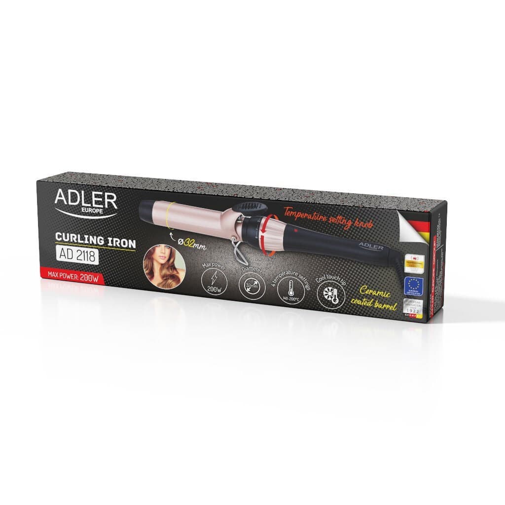Adler Ψαλίδι Μαλλιών για Μπούκλες 32mm 200W AD 2118 5