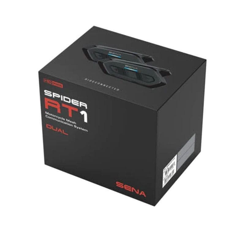 Sena Spider RT1-01 Dual Διπλή Ενδοεπικοινωνία για Κράνος Μηχανής με Bluetooth SENUNIBTH58 5