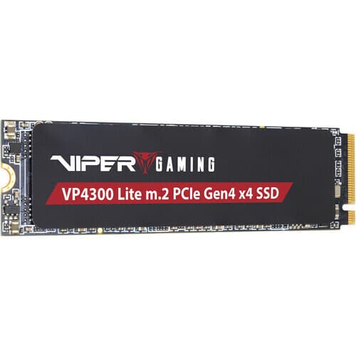 Patriot VP4300 Lite SSD 1TB τύπου M.2 με σύνδεση PCI Express 4.0 (PS5 Compatible) VP4300L1TBM28H 2
