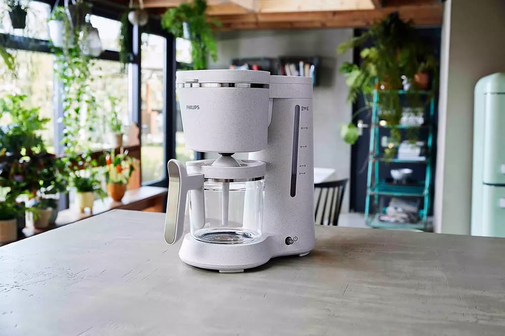 Philips HD5120/00 Καφετιέρα Φίλτρου 1000W Silk White Matte 7