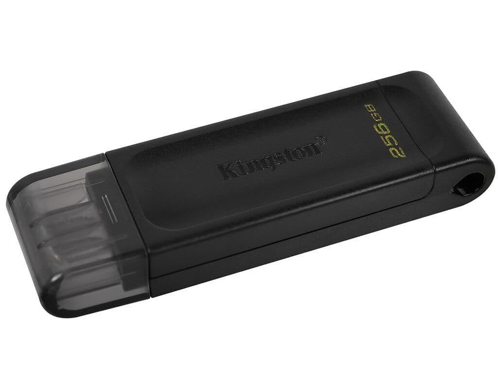 Kingston DataTraveler 70 256GB USB 3.2 Stick με σύνδεση USB-C Μαύρο 3