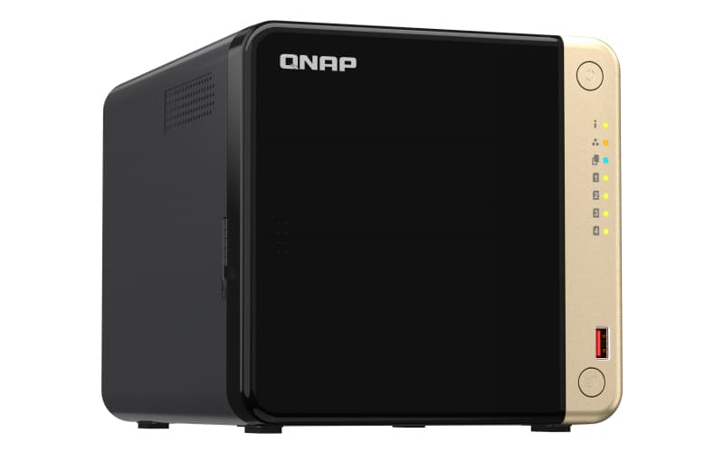 QNap TS-464-8G NAS Tower με 4 θέσεις για M.2/SSD και 2 θύρες Ethernet 4
