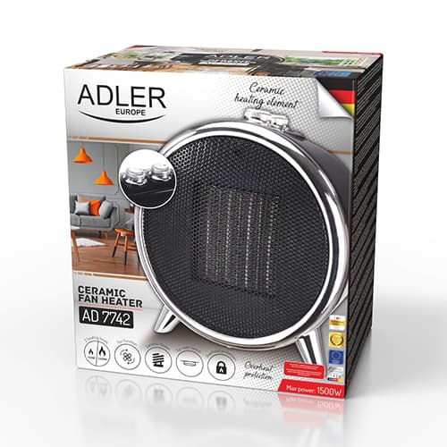 Adler Κεραμικό Αερόθερμο Δωματίου Δαπέδου AD 7742 6