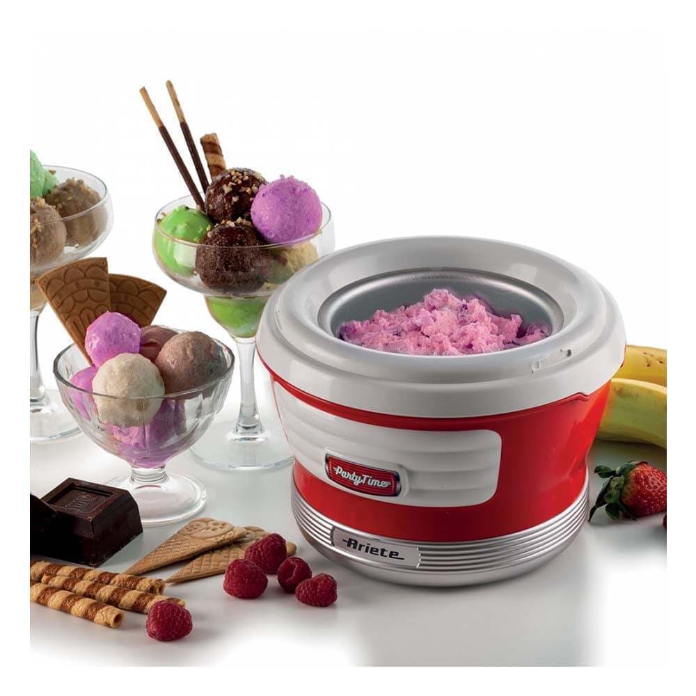 Ariete Party Time Παγωτομηχανή 1.5lt Κόκκινη 5