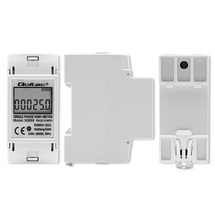 Qoltec Διπολικός Διακόπτης Ράγας 230V 60A 50899 7