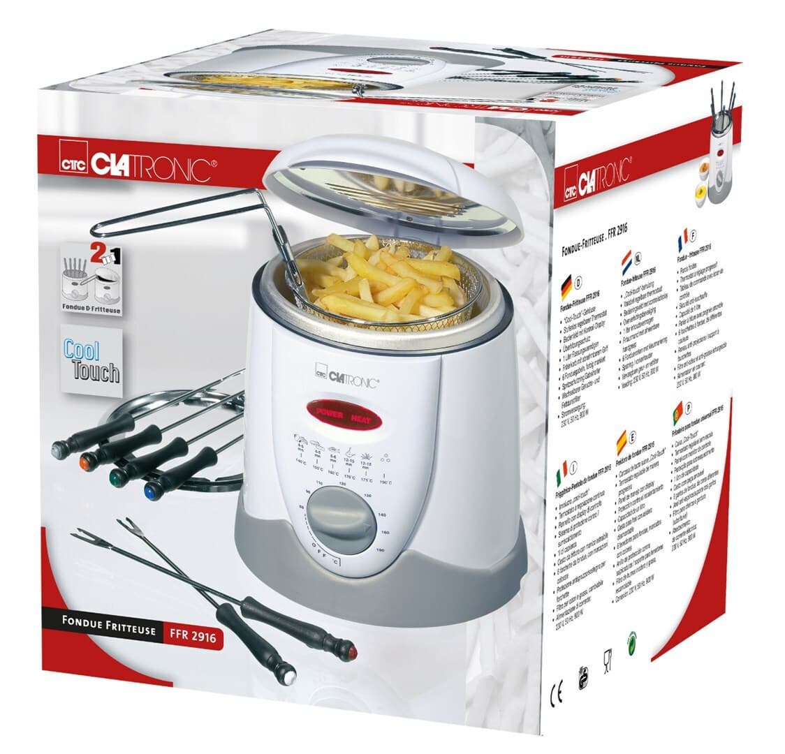 Clatronic 210091 Φριτέζα 1lt Λευκή 6