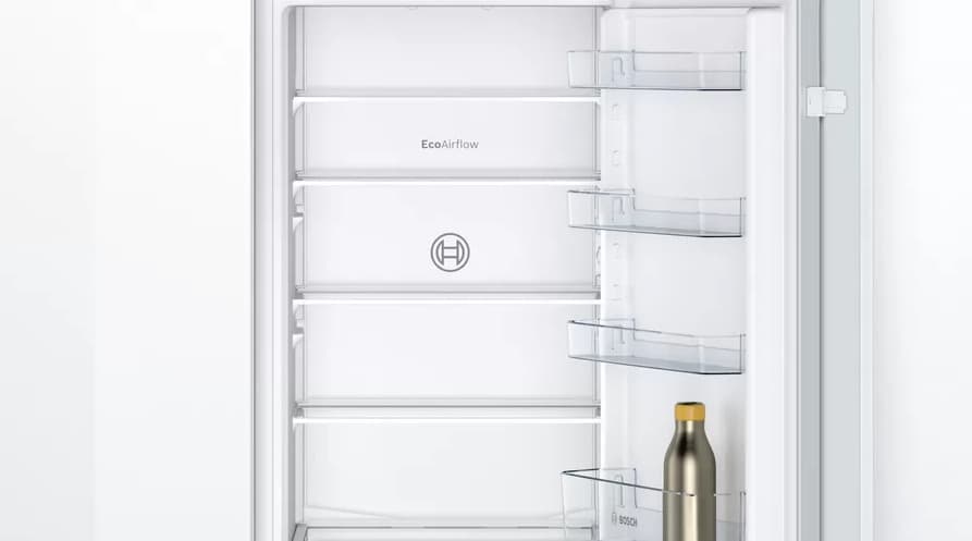 Bosch Εντοιχιζόμενος Ψυγειοκαταψύκτης 270lt Υ177.2xΠ54.1xΒ54.8εκ. Λευκός KIV87NSE0 4