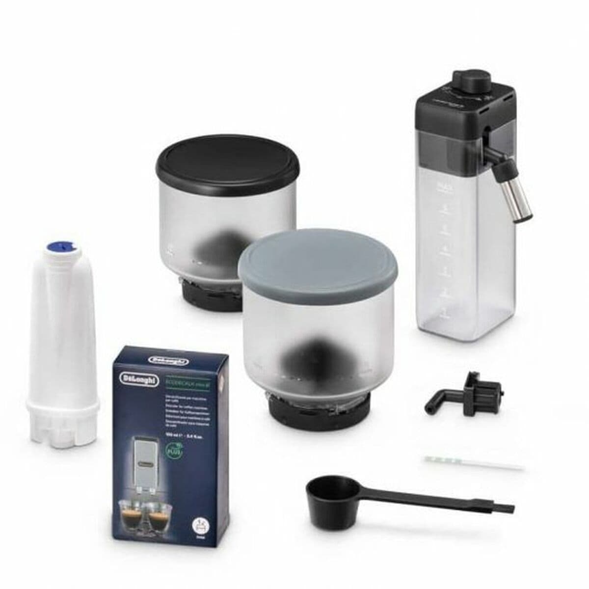 De'Longhi Rivelia Αυτόματη Μηχανή Espresso 1450W Πίεσης 19bar για Cappuccino με Μύλο Άλεσης Γκρι EXAM440.55.G 2