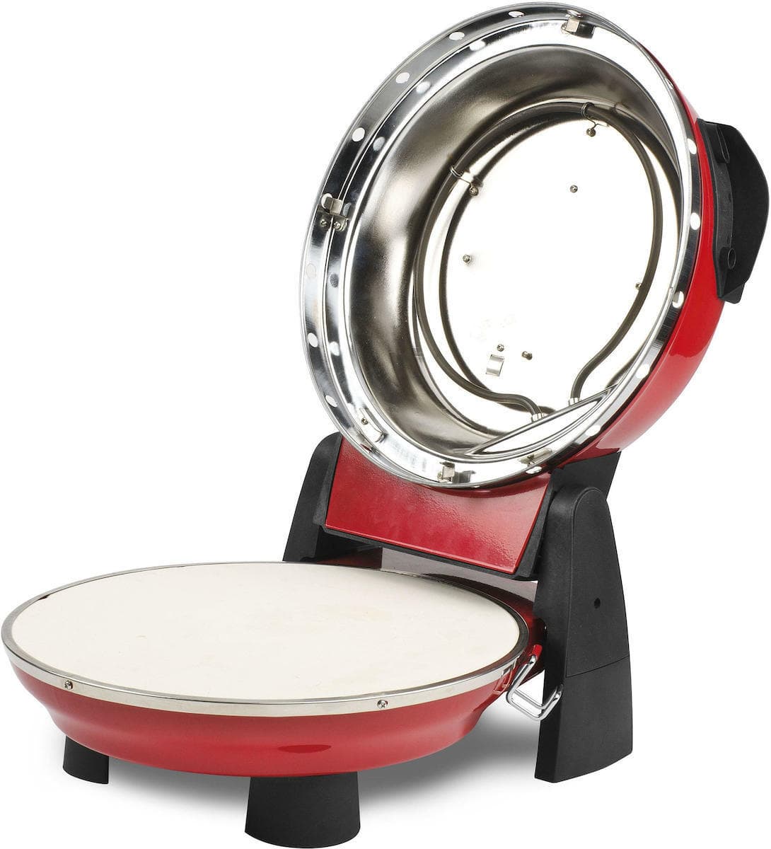 G3Ferrari Pizzeria Snack Napoletana G10032 Παρασκευαστής Πίτσας 1200W με Χωρητικότητα 1lt Κόκκινος