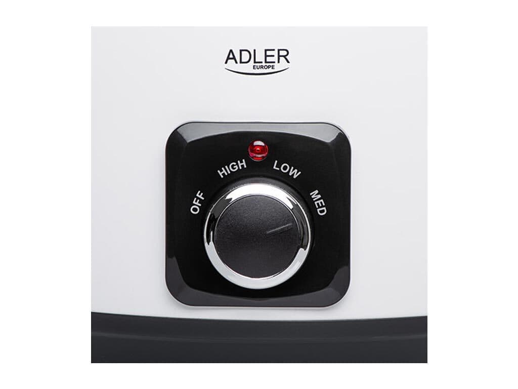 Adler AD 6413W Slow Cooker 290W με Χωρητικότητα 5.8lt Λευκό 5