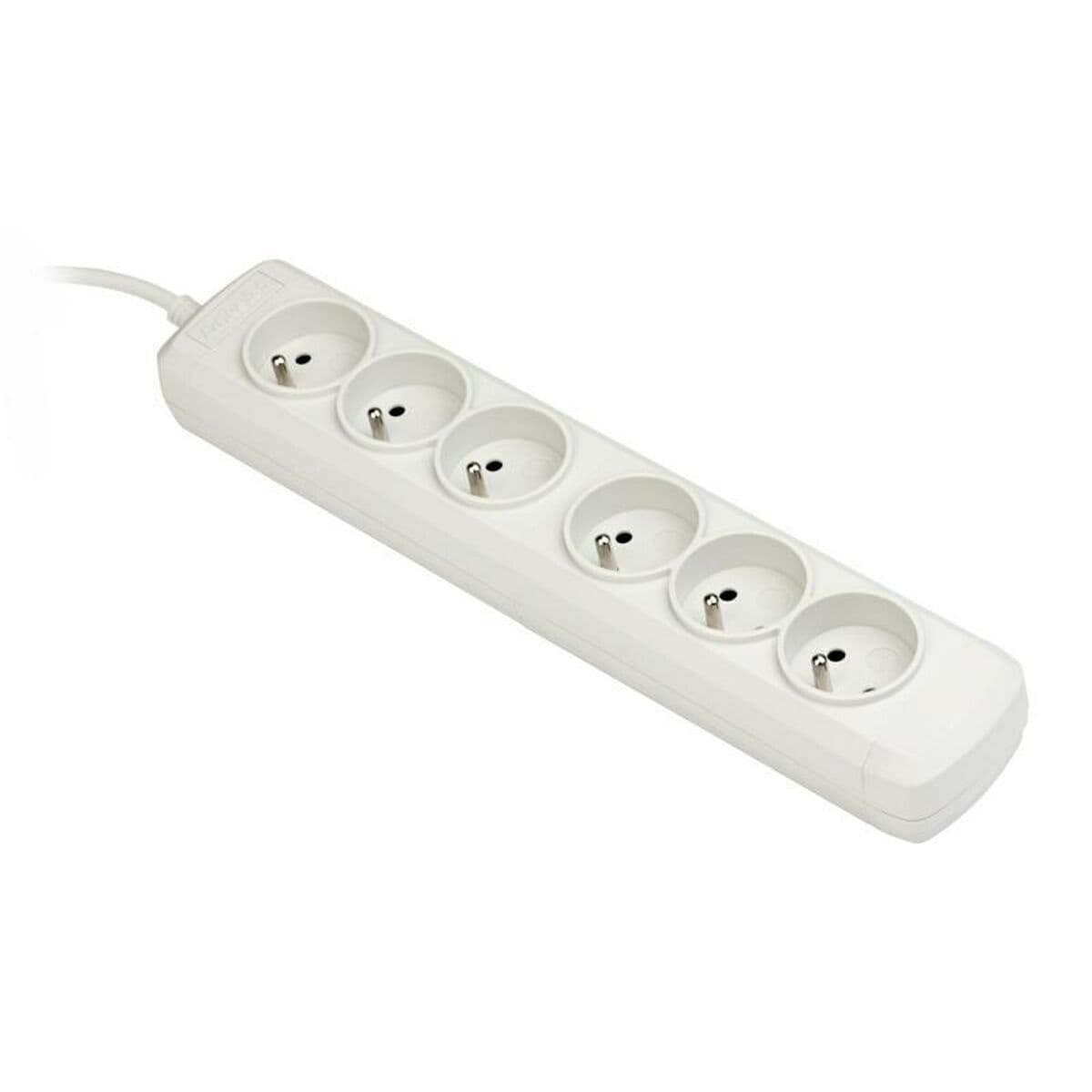 Active Jet 6gnu Πολύπριζο 6 Θέσεων με Καλώδιο 3m Γκρι 6GNU - 3M - S 2
