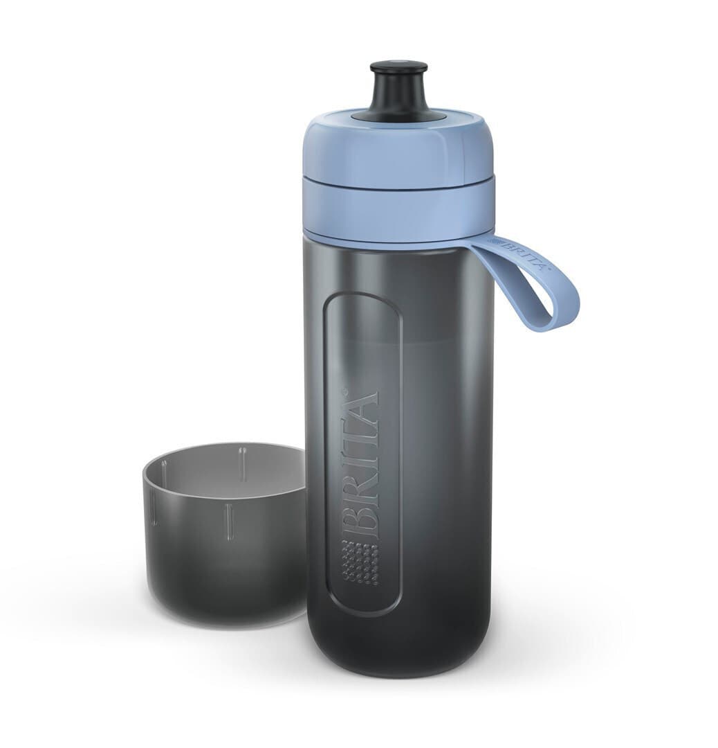 Brita Active Παγούρι Πλαστικό Ποδηλάτου με Στόμιο και Φίλτρο 600ml Μπλε 4