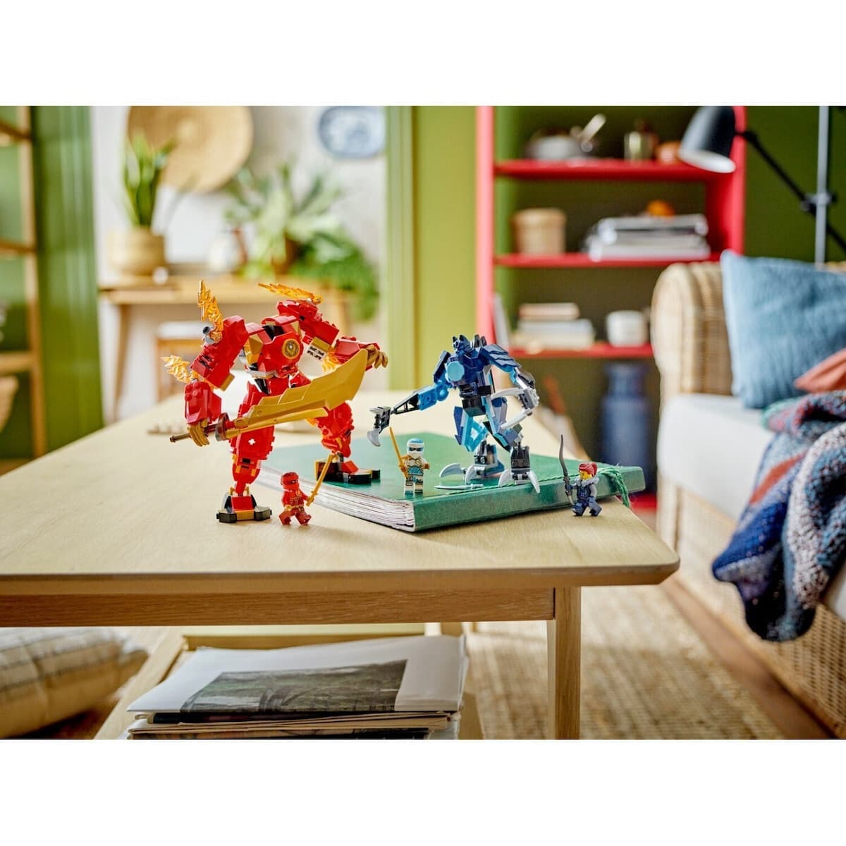 LEGO Ninjago Kai's Elemental Fire Mech για 7+ Ετών 322τμχ 71808 12