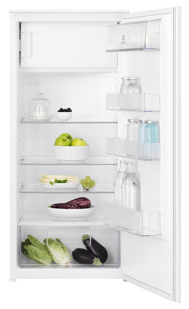 Electrolux Εντοιχιζόμενο Μονόπορτο Ψυγείο 188lt Υ121.8xΠ54.8xΒ54.9εκ. Λευκό LFB3AE12S