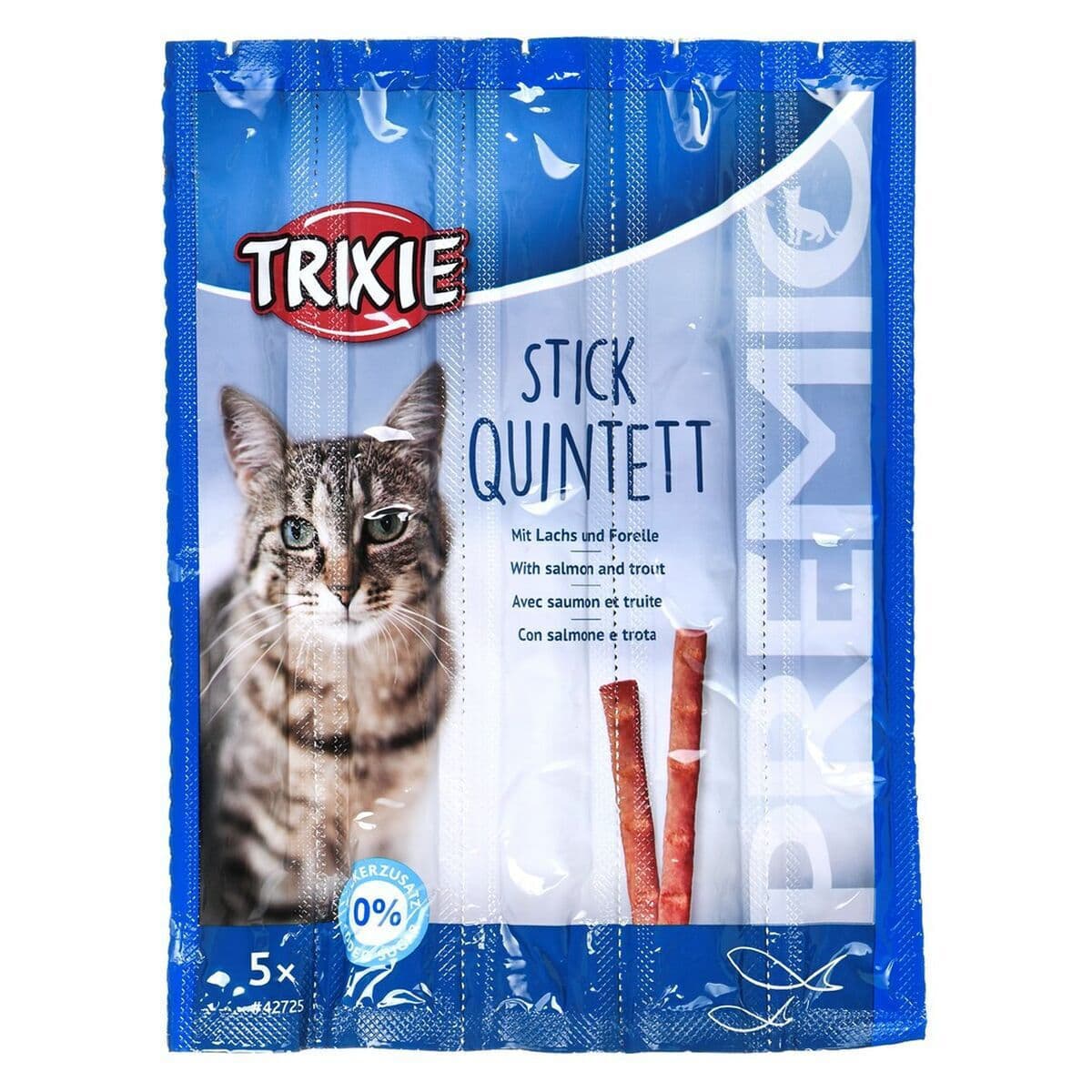 Trixie Λιχουδιές σε Stick με Σολομό για Ενήλικες Γάτες 1τμχ 5gr 42725 3