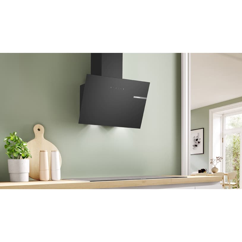 Bosch Απορροφητήρας Καμινάδα 60cm Μαύρος DWK65DK60 4