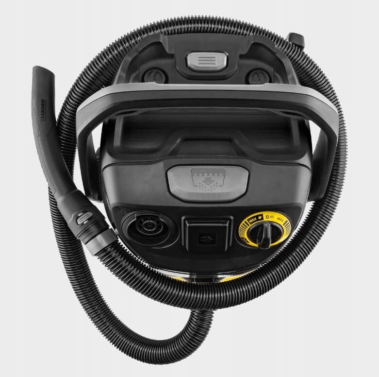 Karcher KWD 6 P V-25/6/22 Σκούπα Υγρών / Στερεών 2000W με Πλαστικό Κάδο 25lt 8